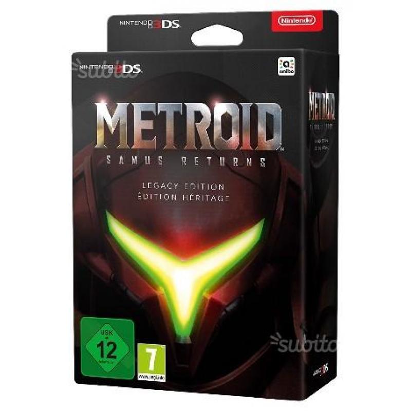 Metroid Samusn Return Legacy Edition nintendo 3ds