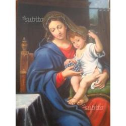 Madonna con bambina. (madonna del grappolo)