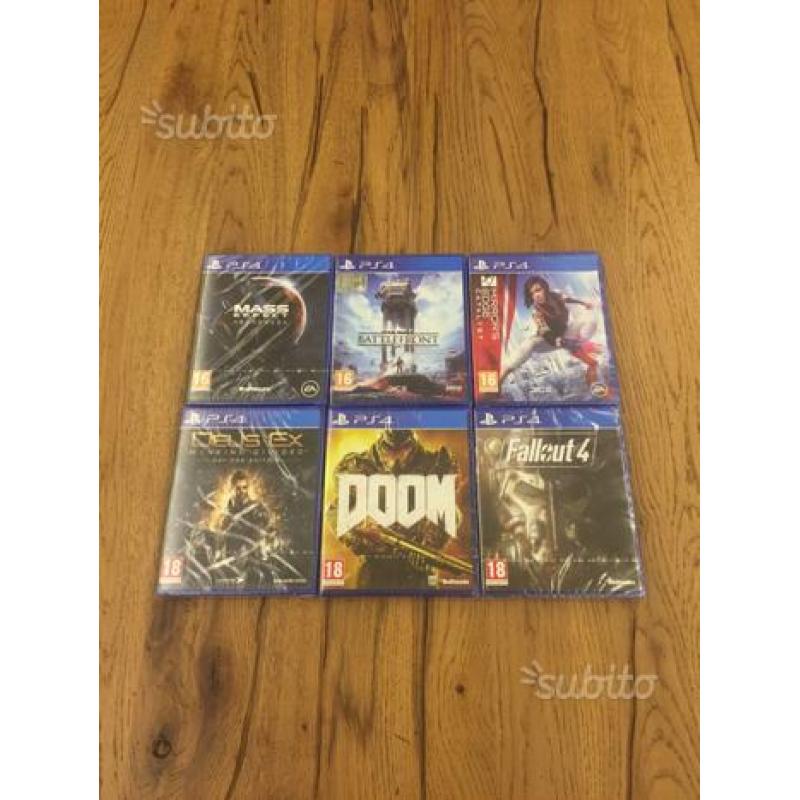 Giochi originali ps4 sigillati