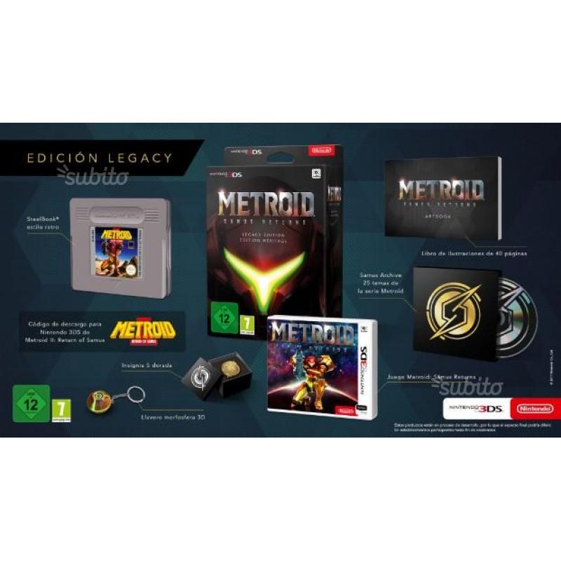 Metroid Samusn Return Legacy Edition nintendo 3ds