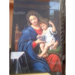 Madonna con bambina. (madonna del grappolo)