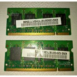Moduli RAM x pc portatile (notebook/netbook) 1 GB