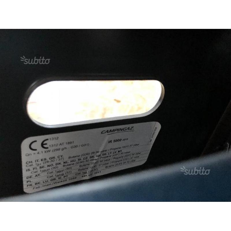 Stufa GPL Campingaz 4,1 kW mod. 2015 come nuova