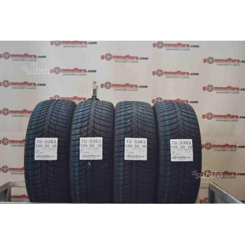 4 gomme 195/55 R16 Kumho Invernali TU-5363