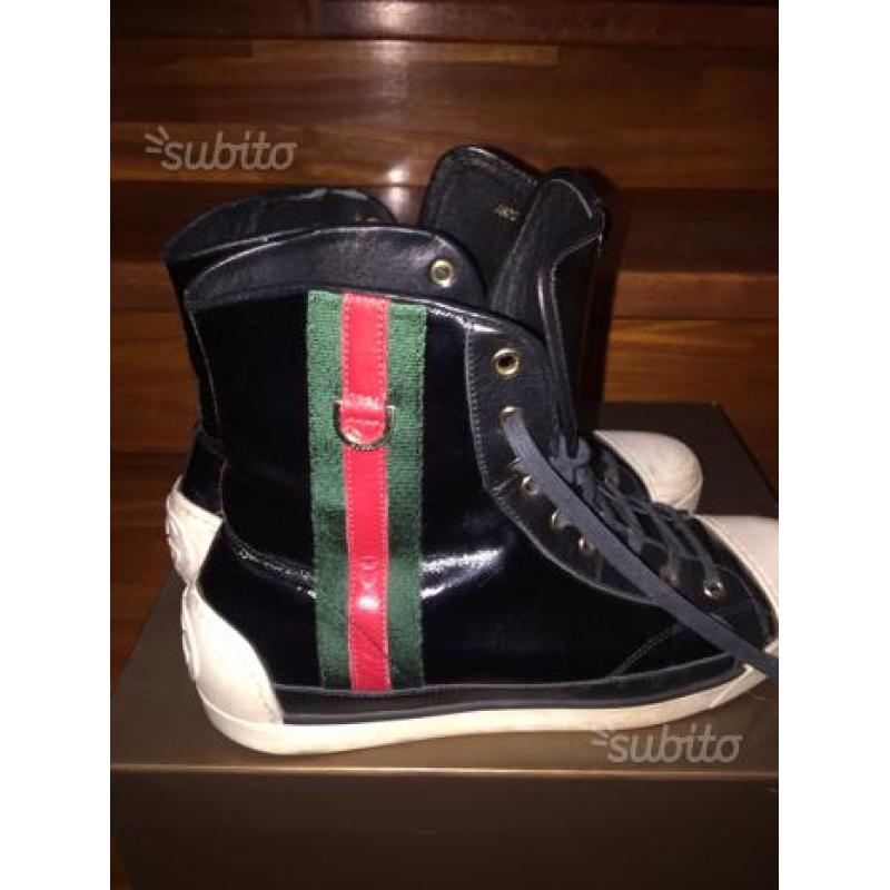 Stivaletti in vernice Gucci originali