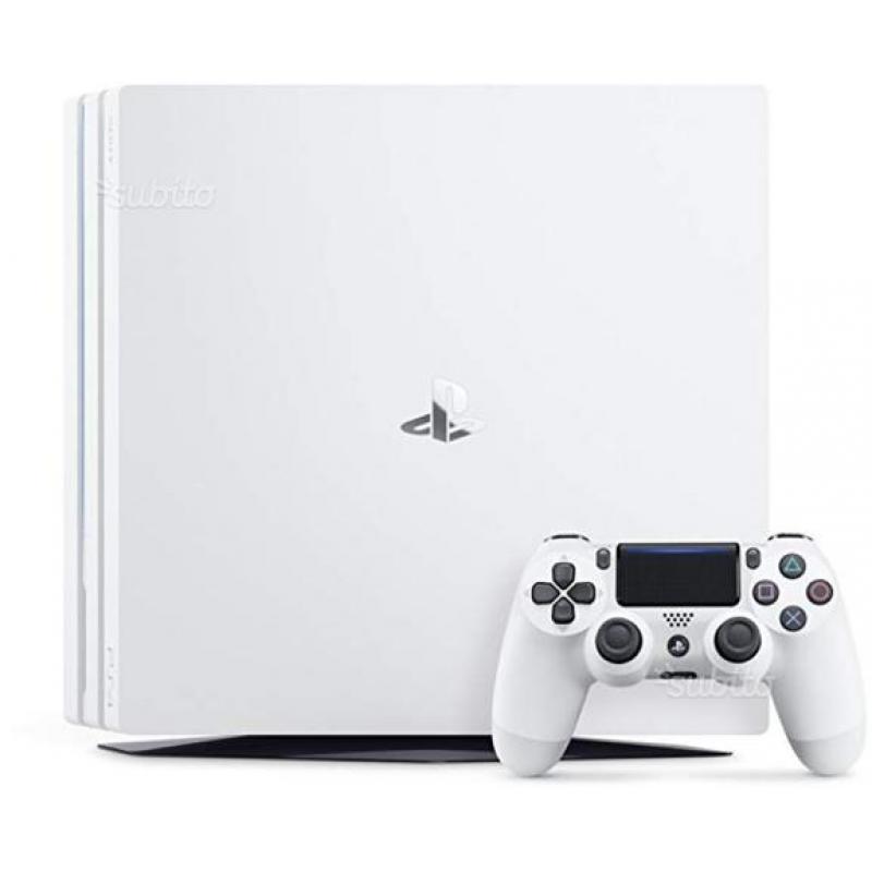 Console Ps4 pro bianca