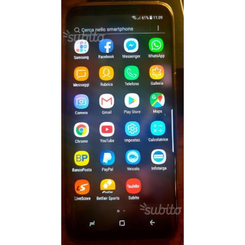 Samsung S8 64GB Vetro Lesionatino Ma Funzionante