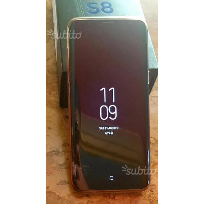Samsung S8 64GB Vetro Lesionatino Ma Funzionante