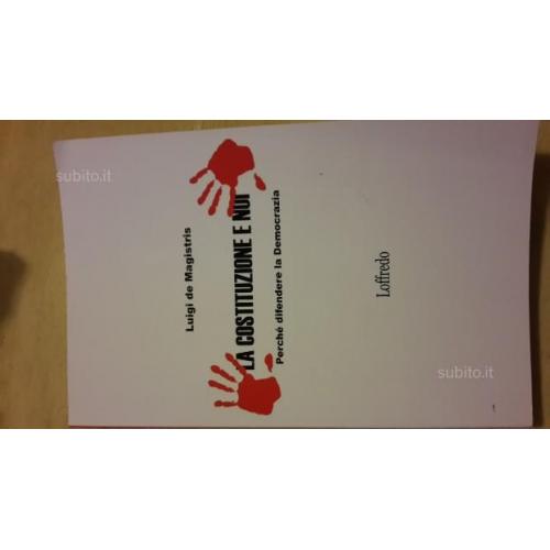 Libro la costituzione e noi