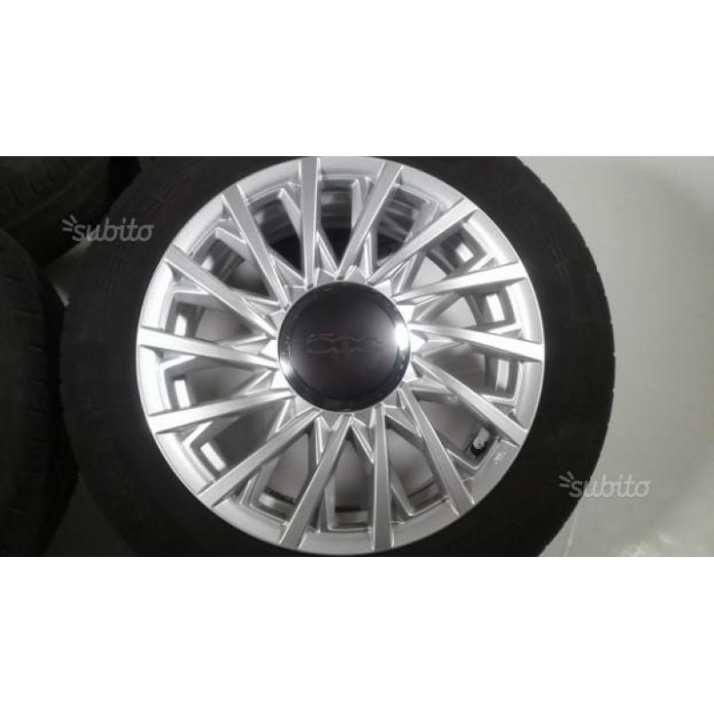 Cerchi in lega da 15 Fiat 500 3 porte