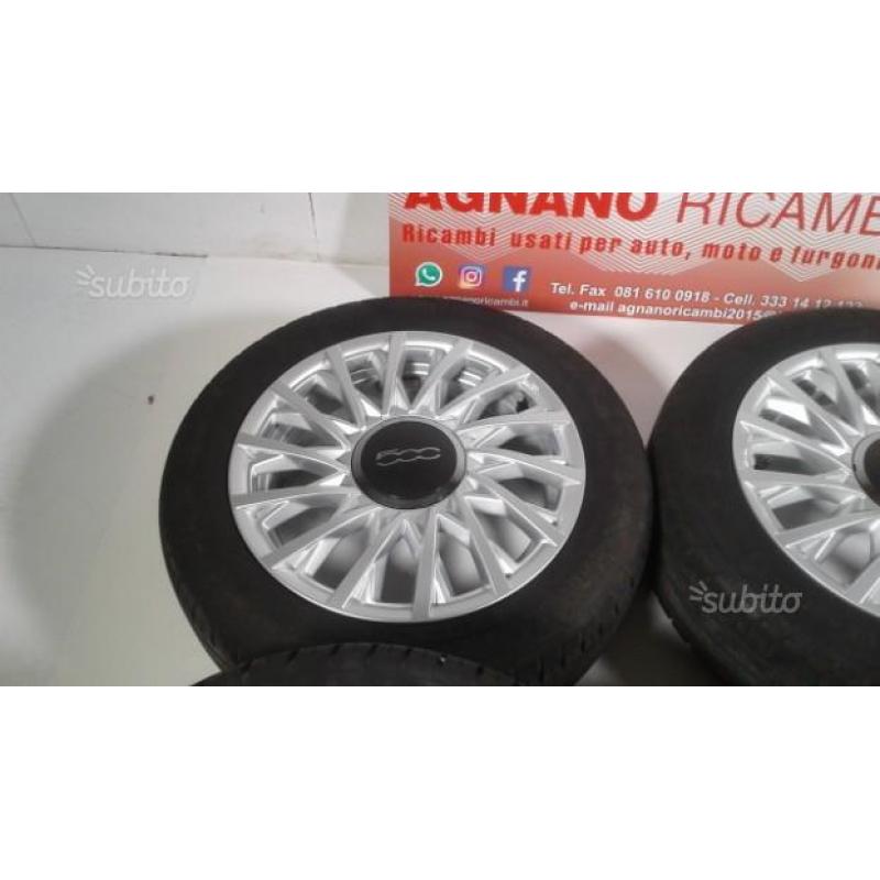 Cerchi in lega da 15 Fiat 500 3 porte