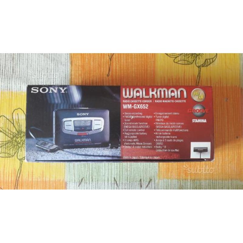 Walkman SONY anni 90' da collezione