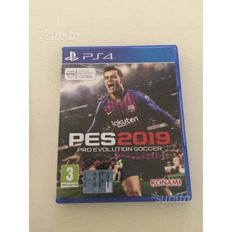 Pes 2019 ps4
