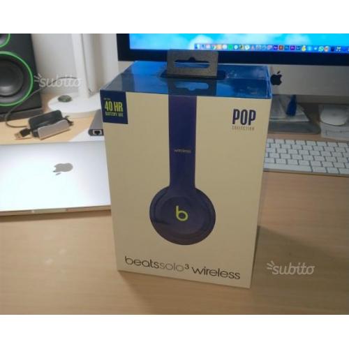 CUFFIE BEATS Solo 3 Wireless NUOVE