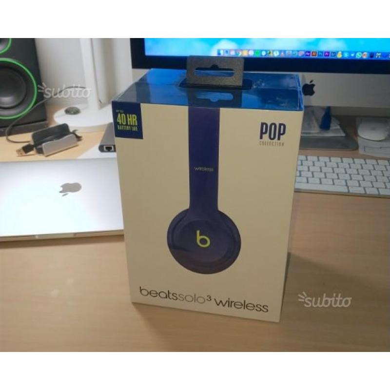 CUFFIE BEATS Solo 3 Wireless NUOVE