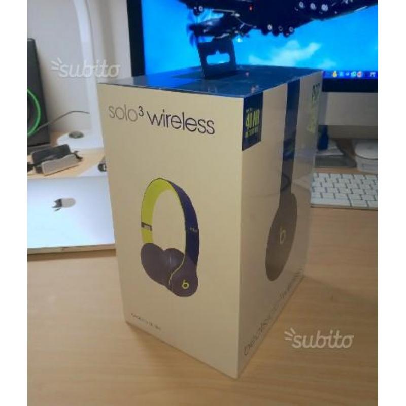 CUFFIE BEATS Solo 3 Wireless NUOVE