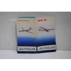 Alitalia opuscolo di bordo illustrato