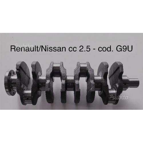 Albero motore nuovo renault nissan 2.5 G9U