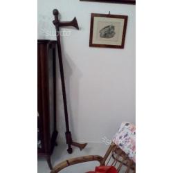 Asta in legno per tenda