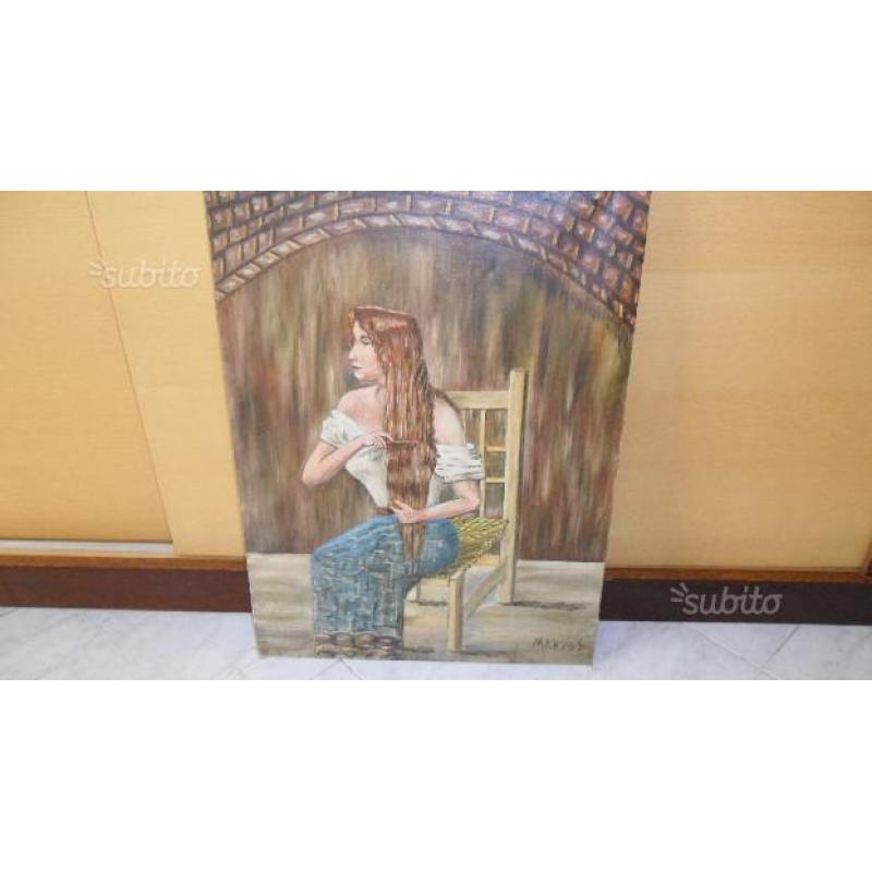 Figura di donna come esposizione