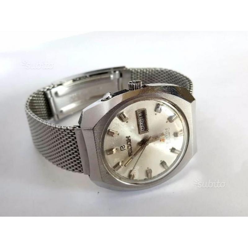 Orologio Ricoh Vintage aut. acciaio