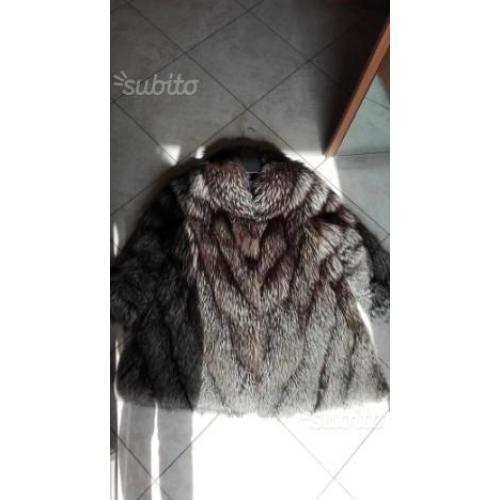 Pelliccia volpe argentata