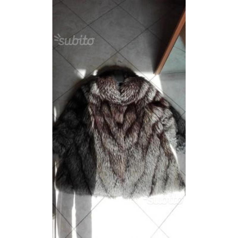 Pelliccia volpe argentata
