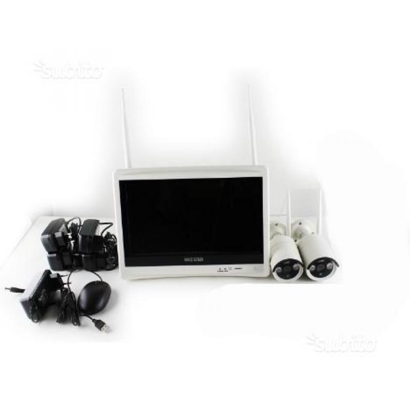 Kit 2x Telecamere Wireless (senza fili) 720p HD
