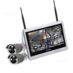Kit 2x Telecamere Wireless (senza fili) 720p HD