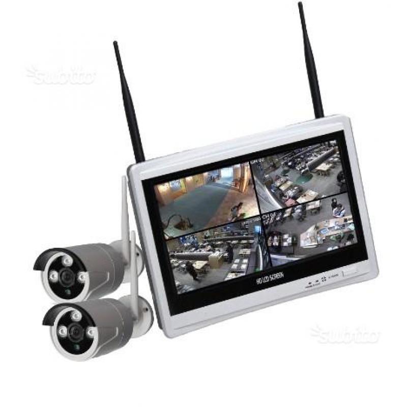 Kit 2x Telecamere Wireless (senza fili) 720p HD