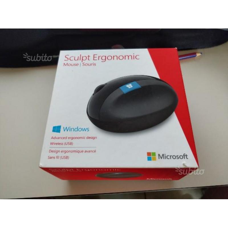 Microsoft sculpt ergonomic mouse wireless