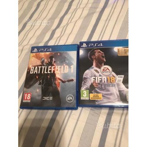 Fifa 18 & Battlefield 1