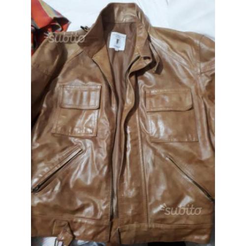 Giubbino donna in pelle