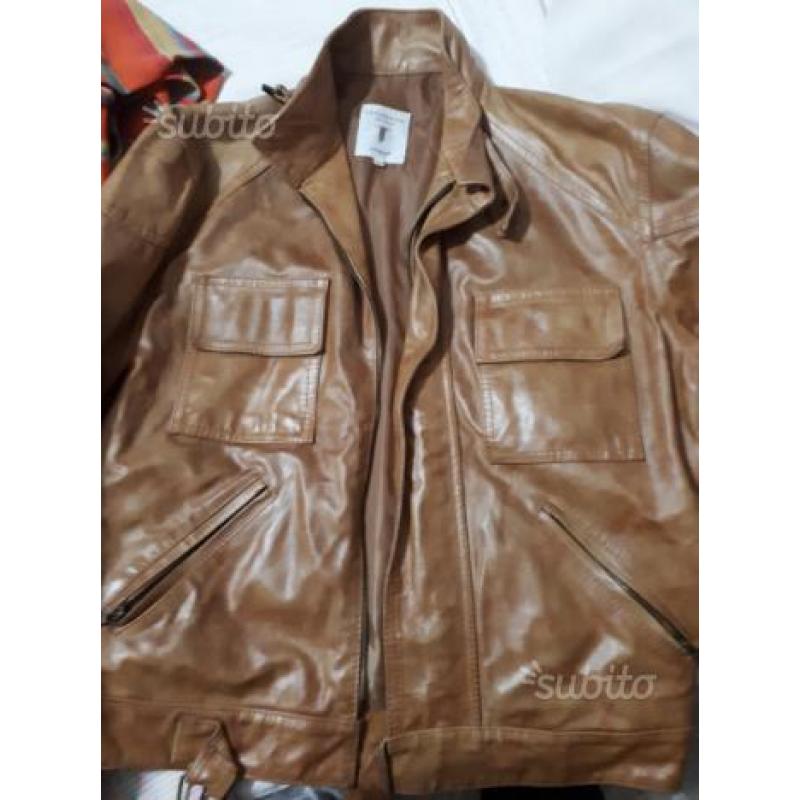 Giubbino donna in pelle