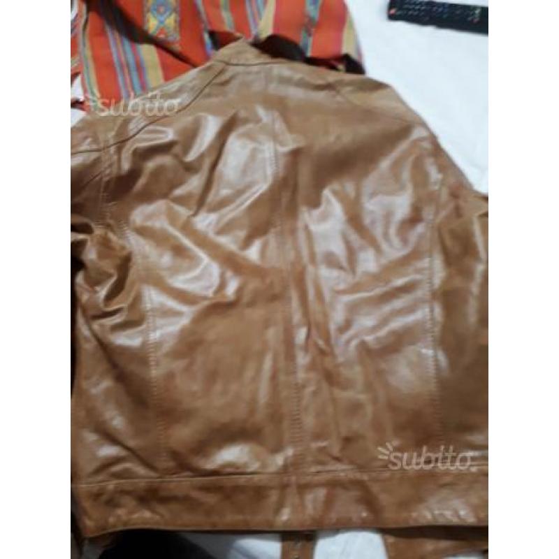 Giubbino donna in pelle