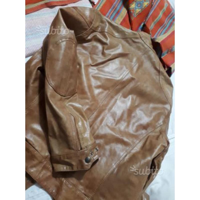 Giubbino donna in pelle