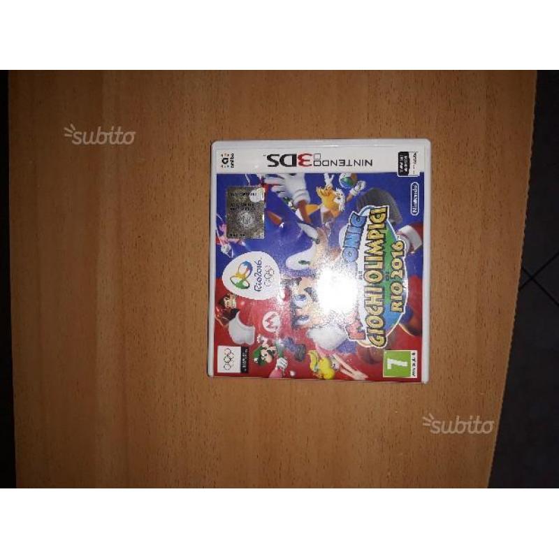 Mario e Sonic ai giochi olimpici di Rio 2016 3DS