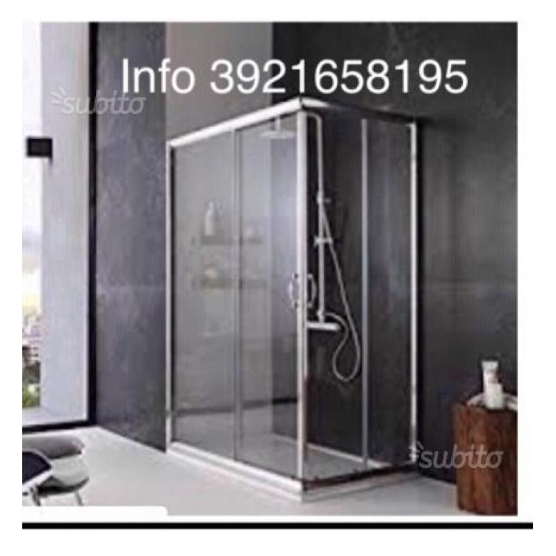 Box doccia da bagno sconto cristallo ho chiuso