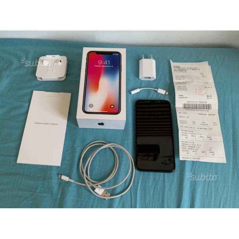 IPhone X 64gb - grigio siderale (black)
