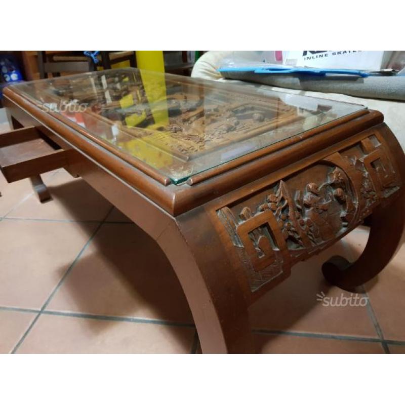 Tavolo salone stile giapponese tavolino da caffè