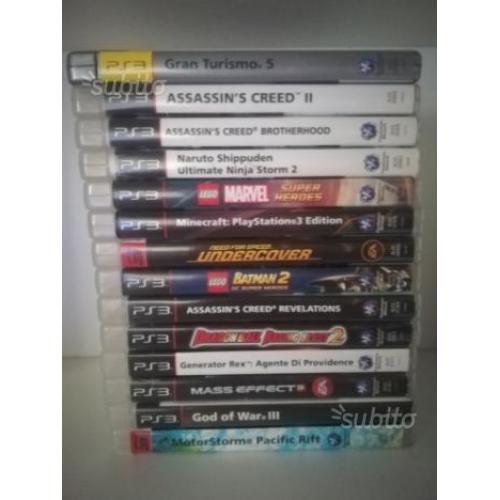 Giochi ps3