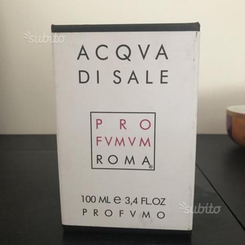 Acqua di sale profumo