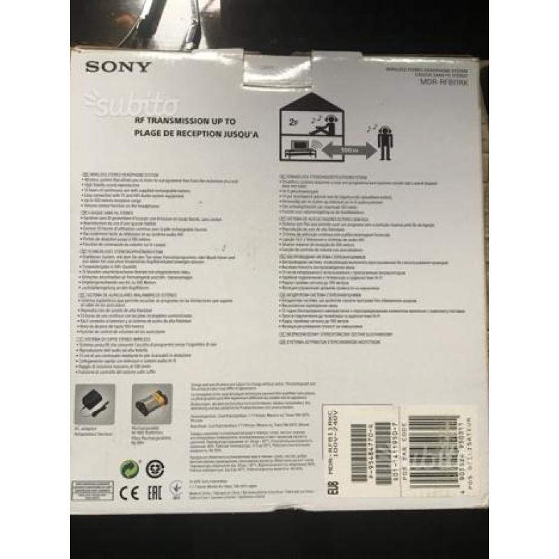 Wireless confort MDR-RF811RK SONY